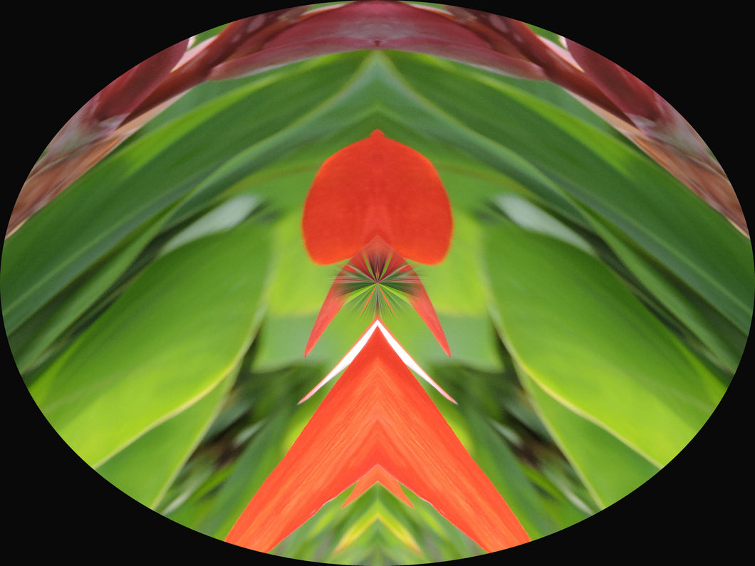 Archangel Raphael’s Sparkling Green Leaf by Marijana Gabrielsen