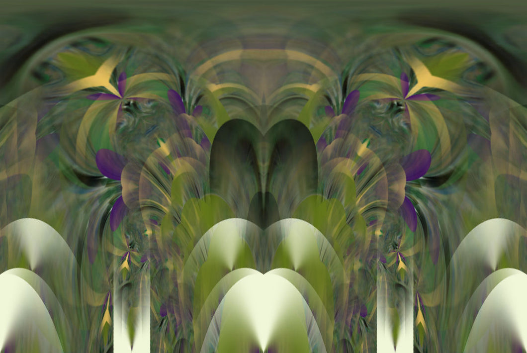 CZ  Card  -Amazon Rainforest Healing Powers Flow   by Cuzco Artist Channeller ( Teresa Rubiolo) 2025
