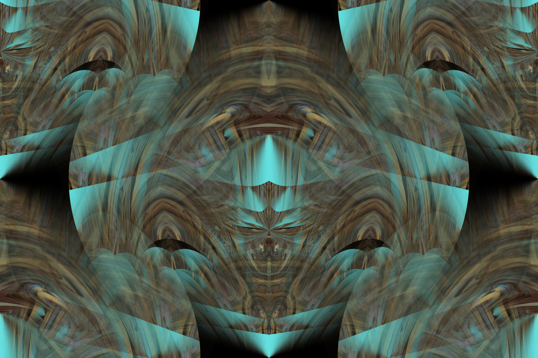 CZ Card - Optimism and Prosperity Unlimited Blessings  -Mystical Flow -   by Cuzco Artist Channeller ( Teresa Rubiolo) 2025