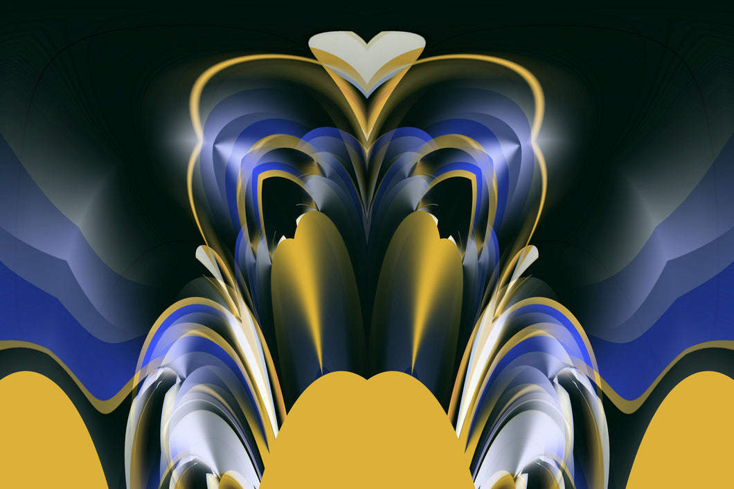 Dolphin White Wave Healing by Carolynn Lloyd