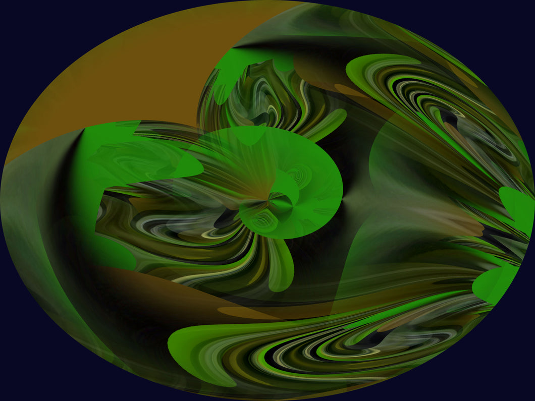 Energy of Green Rock Waterfall by Detelina Monova